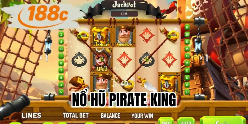 Nổ Hũ Pirate King - Phiêu Lưu Săn Thưởng Đại Hải Trình