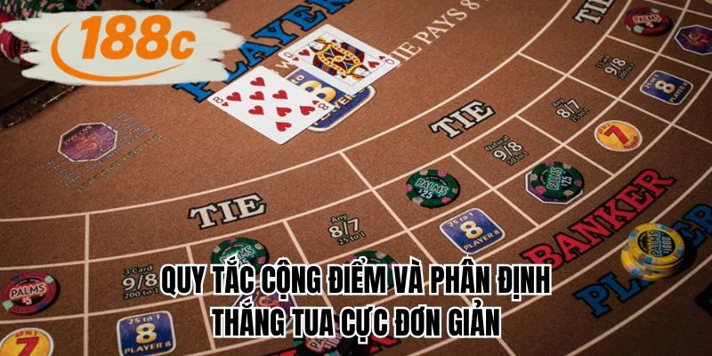 Quy tắc cộng điểm và phân định thắng tua cực đơn giản