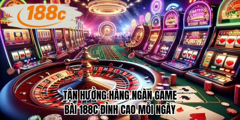 Tận hưởng hàng ngàn game bài 188C đỉnh cao mỗi ngày