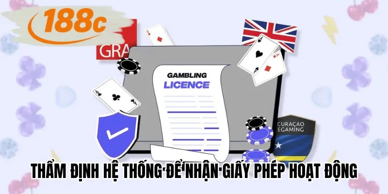 Thẩm định hệ thống để nhận giấy phép hoạt động